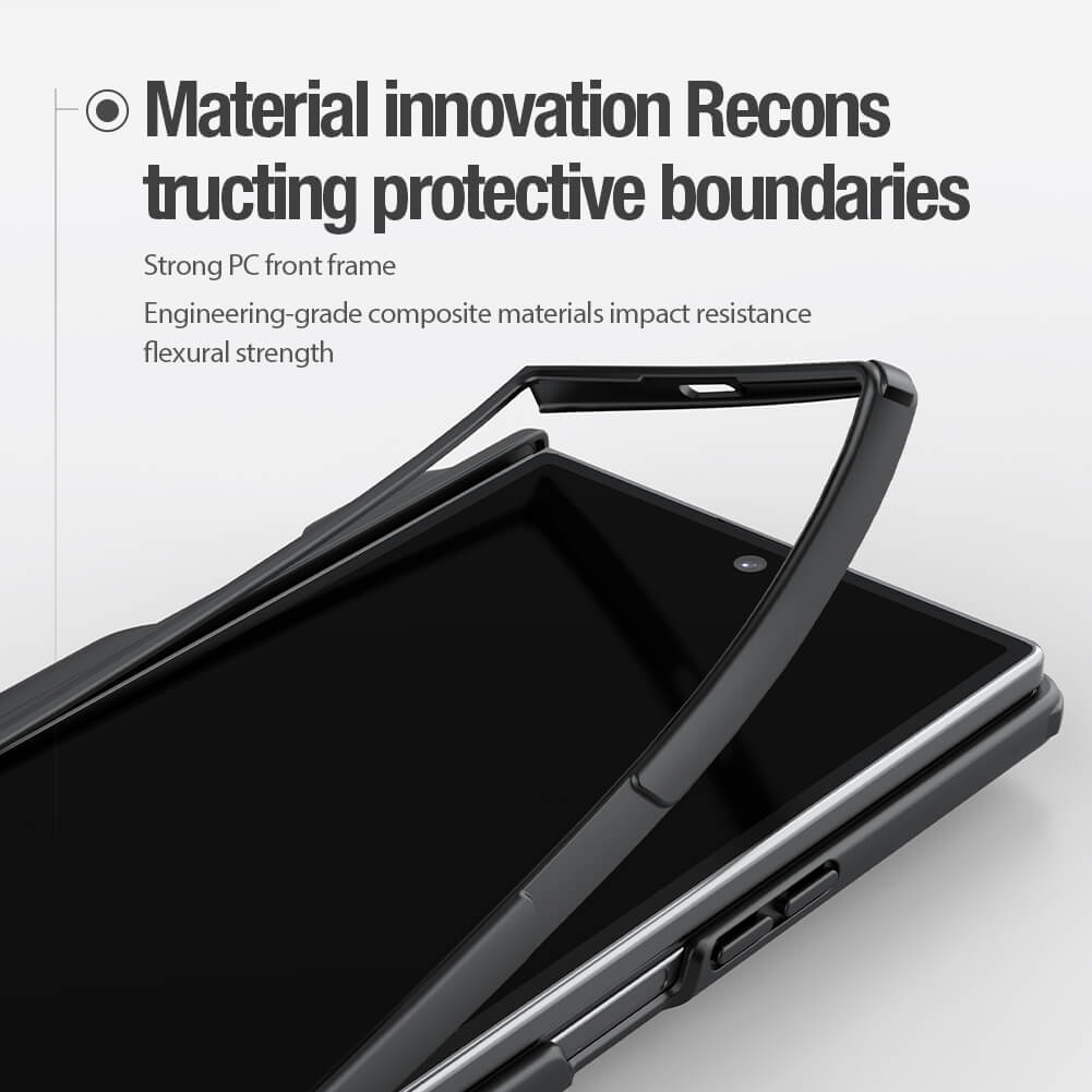 Чехол-крышка NILLKIN для Samsung Galaxy Z Fold7 (Fold 7 5G), Samsung W26 (серия Frosted shield Fold With S-Pen case)